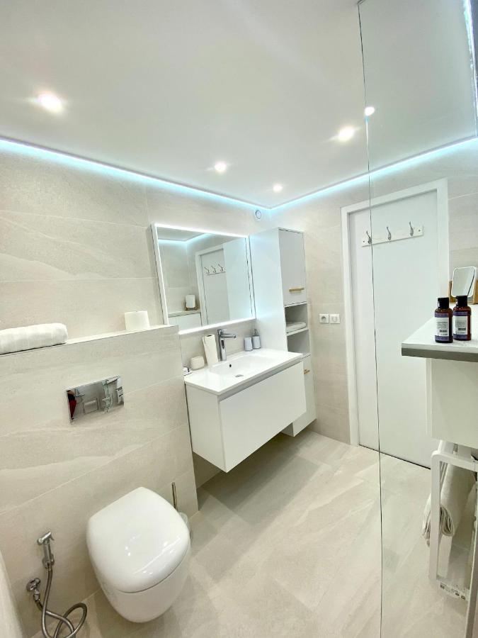 Appartement Luxe - 3 Pieces Avec Vue Mer, Piscine Et Tennis Nicea Zewnętrze zdjęcie