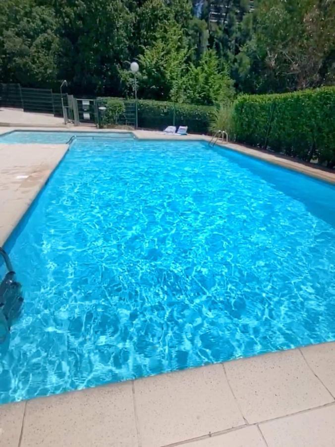 Appartement Luxe - 3 Pieces Avec Vue Mer, Piscine Et Tennis Nicea Zewnętrze zdjęcie