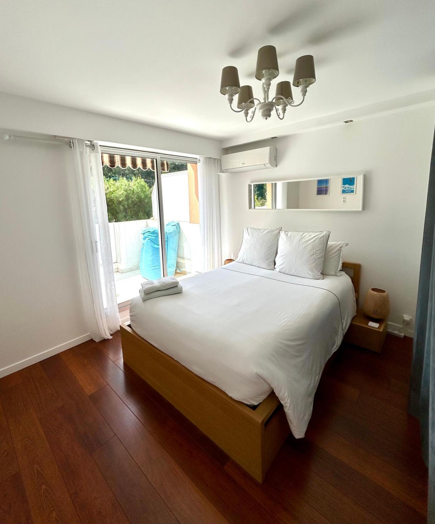 Appartement Luxe - 3 Pieces Avec Vue Mer, Piscine Et Tennis Nicea Zewnętrze zdjęcie